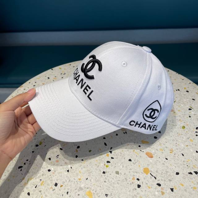 Chanel香奈儿 专柜新款刺绣款棒球帽 大牌同步 超好搭配 出货