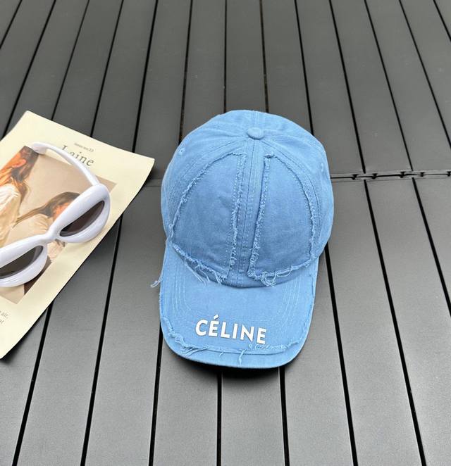 Celine思琳 23新款logo棒球帽 超活力的一款棒球帽 色系美到尖叫 夏日就要这种缤纷活力 爆款
