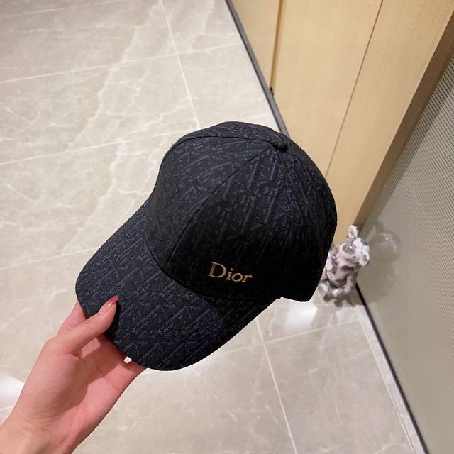配防尘袋 Dior迪奥 23新款专柜款棒球帽 新款出货 大牌款超好搭配 赶紧入手