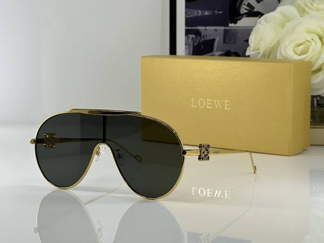 Loew* 罗意威 连体大风镜 Model Lw 40106U Size 口0-145 眼镜墨镜太阳镜