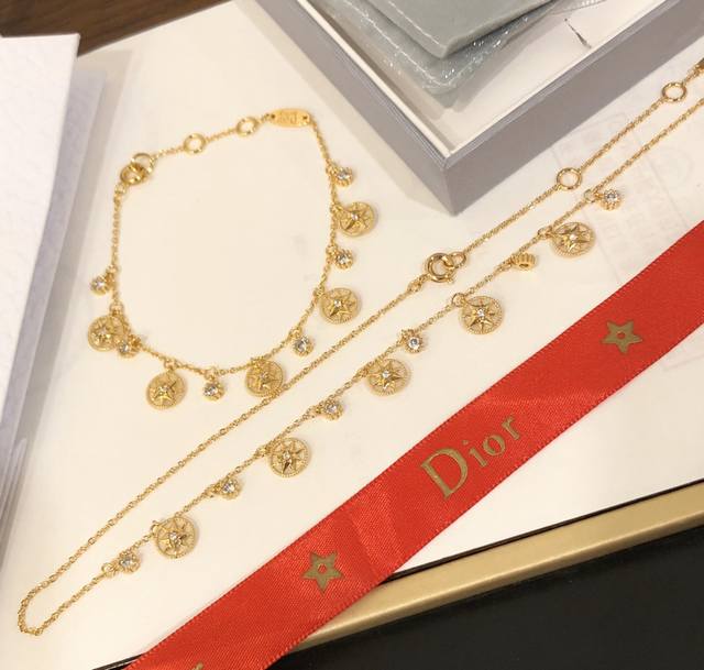 项链 手链 全网首发 Dior 迪奥罗盘项链 五花罗盘手链维多利娅 徳卡斯特兰 Victoire De Castellane 设计的全新高级珠宝rose Des