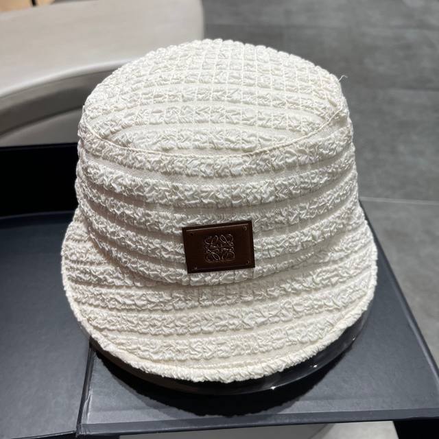 Loewe罗意威2024春款罗意威渔夫帽绣 高档做工 采用优质面料 透气舒适男女通用