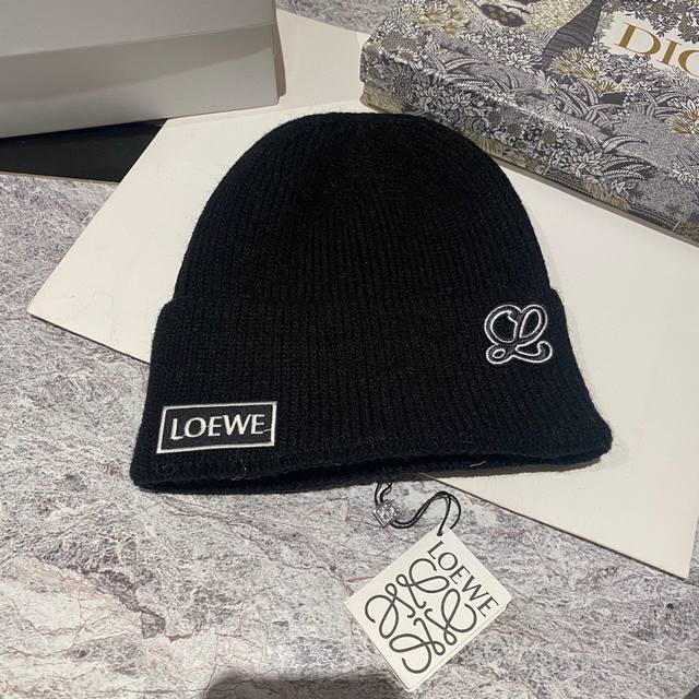 Loewe秋冬新款冷帽针织帽 超级软弹力超级大 非常保暖 凹造型绝了