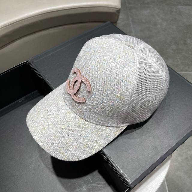 Chanel香奈儿 2023新款典经款棒球帽 细节做都工很精致 经典男女都