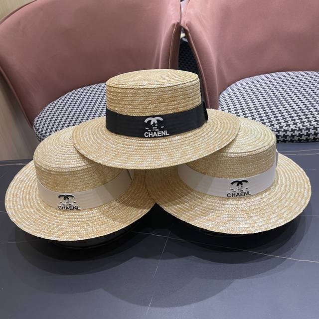 Chanel香奈儿 2024新款草帽 度假休闲必备 优雅大方的一款