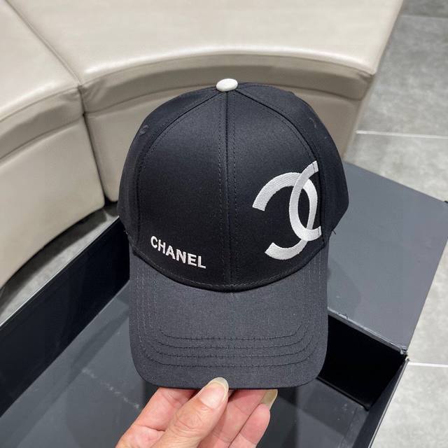 Chanel香奈儿 原单刺绣棒球帽 专柜1:1开模订制 原版帆布轻盈透气 质量超赞