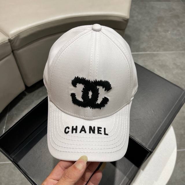 Chanel香奈儿 2023新款简约棒球帽 新款出货 大牌款超好搭配 赶紧入手