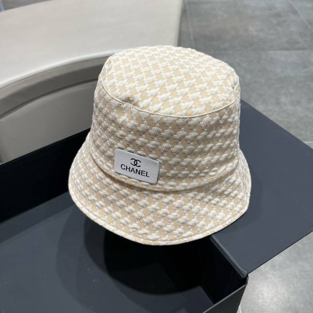 Chanel 香奈儿 2024早春新款韩版时尚渔夫帽 简约大气休闲时尚潮流又有范百搭款 - 点击图像关闭