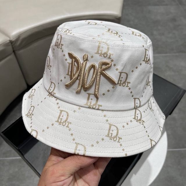 Dior迪奥2024新款渔夫帽 官方新款 正品开模 头围57Cm
