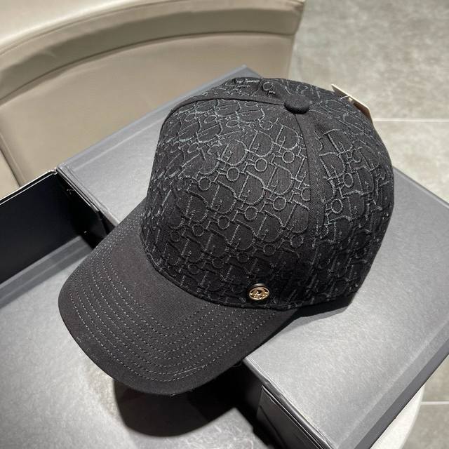 Dior迪奥 2024春新款棒球帽 品质超赞 加深帽型更显气质 本季爆款 - 点击图像关闭