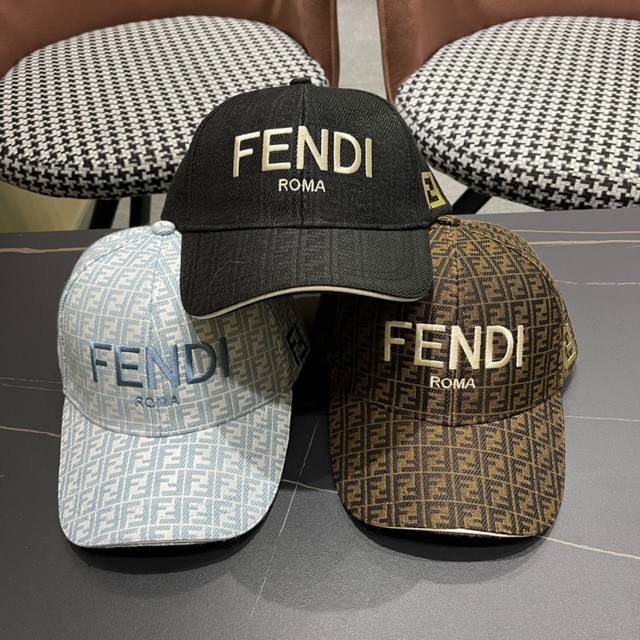 Fendi芬迪，2024棒球帽 代购版本！时尚潮流，高端做工！