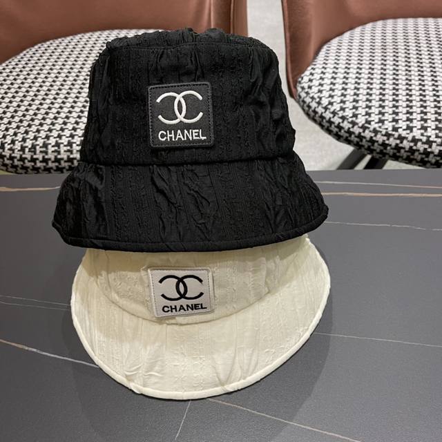 Chanel香奈儿2024新款渔夫帽细节做工都很精致，