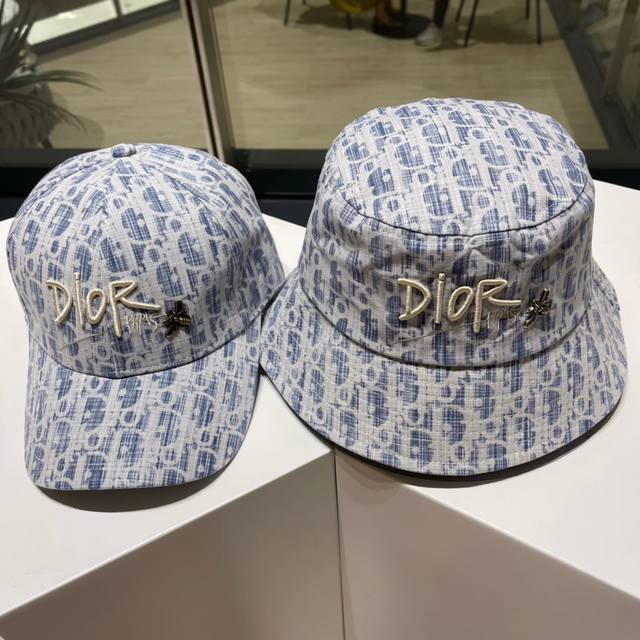 Dior迪奥渔夫帽，官方新款，正品开模，头围57Cm