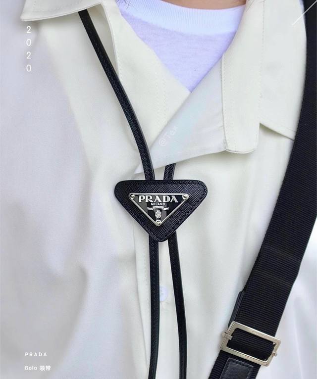 特 配全套包装 Prada 普拉达 爆款百搭p家领带 时髦精 人手必备的一条搭配神器