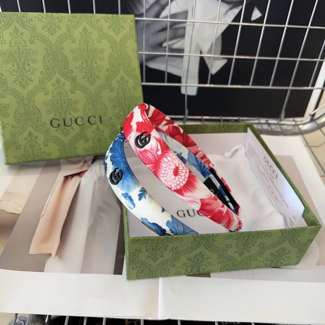 配包装盒 Gucci 古奇 Gg最新款发箍，夏日新风采，特别好看！小姐姐必备单品