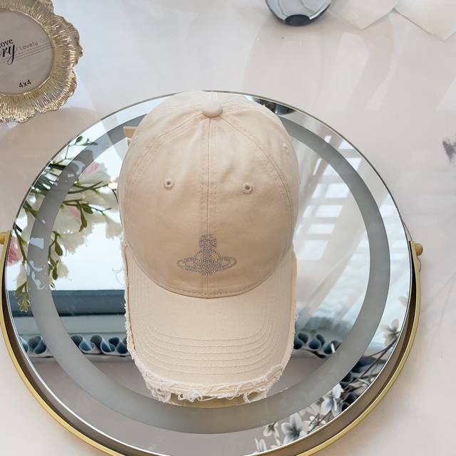 特批 西太后新款棒球帽 經典土星標誌，簡約高品質洗水纯棉棒球帽 规格：56～58Cm男女适用