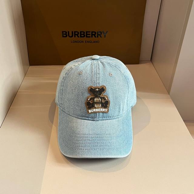Burberry巴宝莉新款棒球帽，男女款鸭舌帽