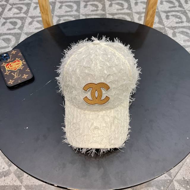 Chanel 香奈儿 新款原单棒球帽鸭舌棒球帽简约大气休闲时尚潮流又有范百搭款！