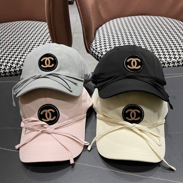 Chanel香奈儿 2024新款简约款棒球帽，新款出货，大牌款超好搭配，