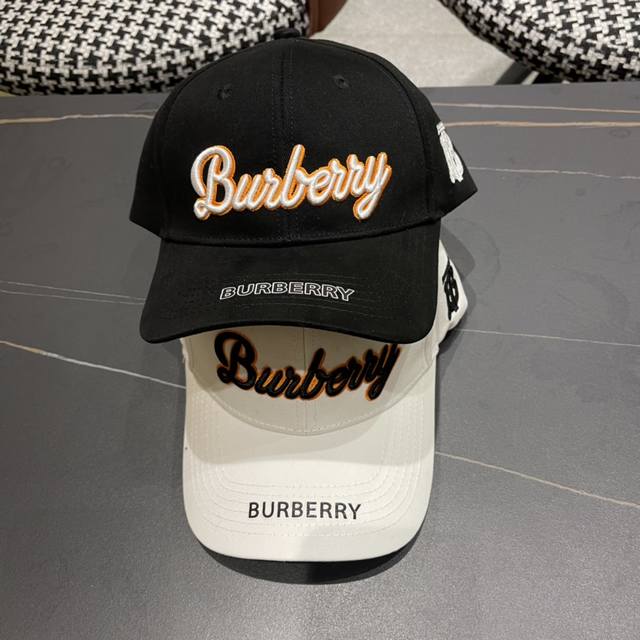 Burberry 巴宝莉 2024新款原单刺绣字母棒球帽 完美版型，原厂品质，独家实物拍摄，男女适用