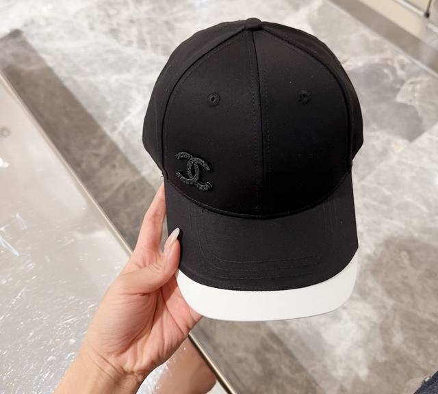 Chanel 新品棒球帽，小香经典简约，时尚休闲设计 跑量新品