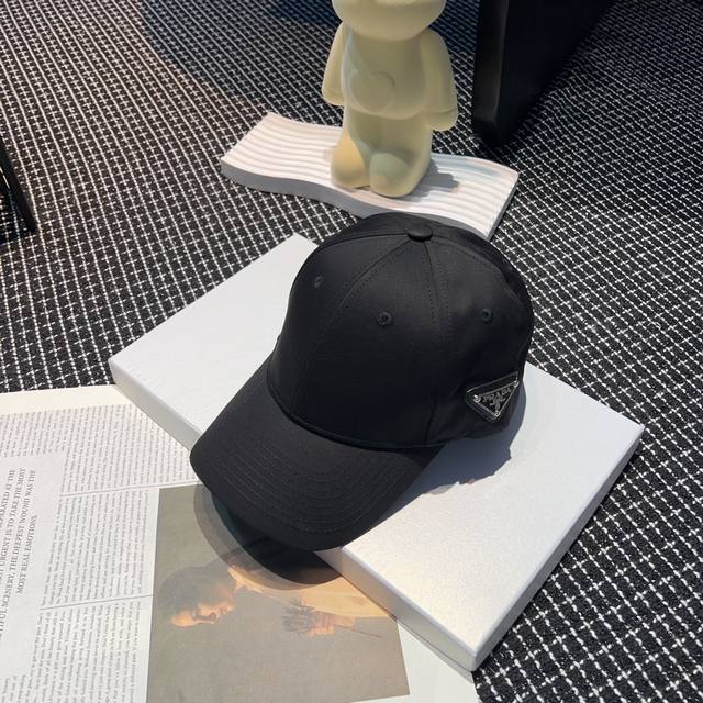 特批 Prada 棒球帽 高版 2024夏 最新迷彩帽 每一款都百搭显脸小 - 点击图像关闭