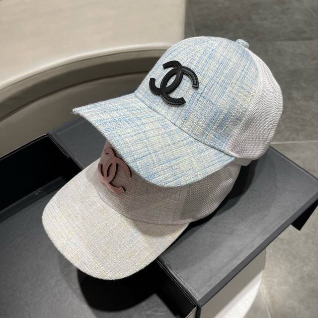 Chanel香奈儿～2024新款典经款棒球帽，细节做都工很精致，经典男女都 - 点击图像关闭