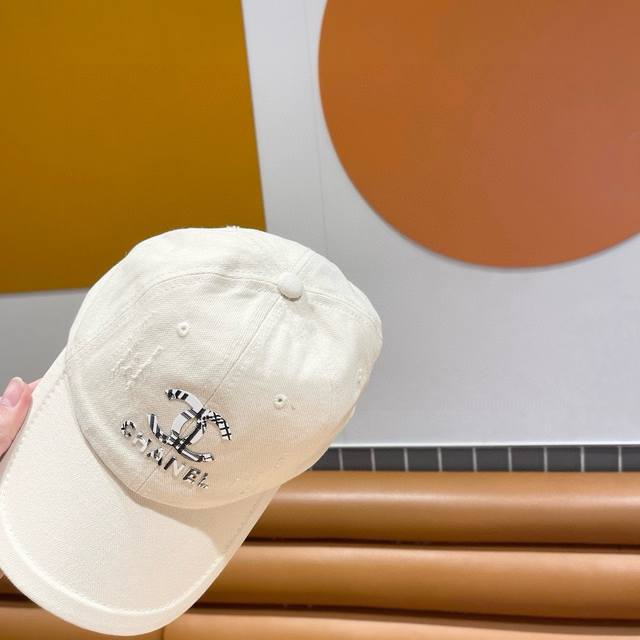 香奈儿chanel 2024新品棒球帽，小香经典简约，时尚休闲设计 跑量新品