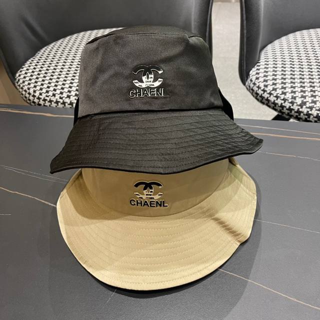 Chanel香奈儿 2024新款小香风折叠款渔夫帽，独特花瓣设计～