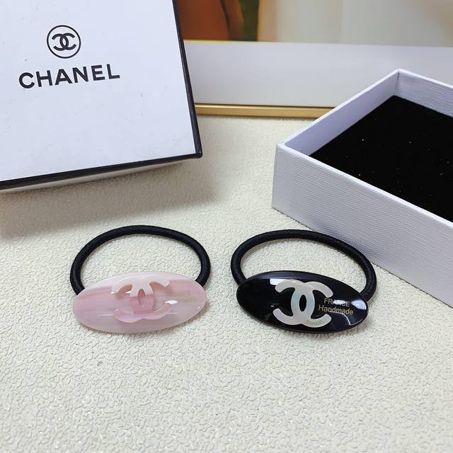 Chanel小香 Chanel皮筋 亚克力logo皮筋发圈 ～气质百搭小仙女必入单品 宝藏款 闭眼入推荐款 单个
