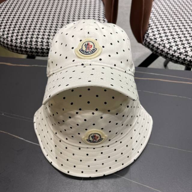 棒球帽 渔夫帽 Moncler蒙口棒球帽，经典流行款，轻盈透气！质量超赞，