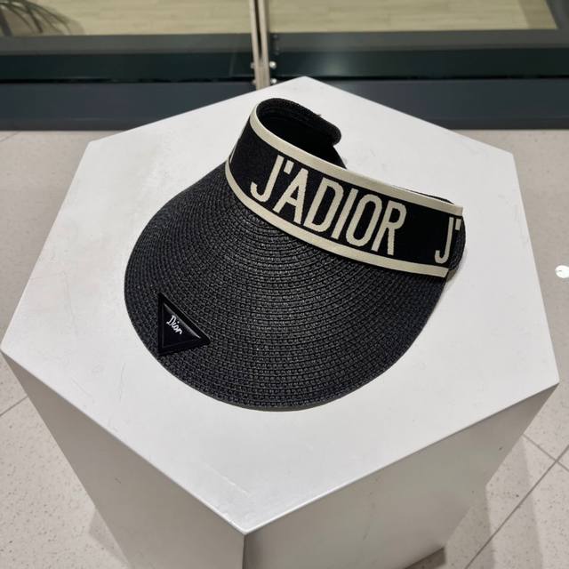 Dior迪奥 2023爆款专柜同步专柜款遮阳帽空顶帽，超方便！好搭！出街必备 - 点击图像关闭