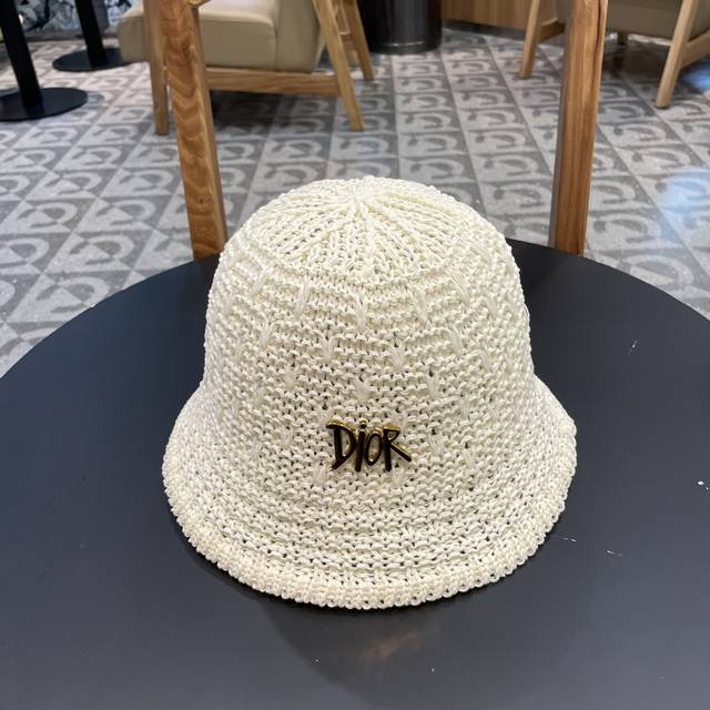 Dior 迪奥 新款原单渔夫帽， 精致純也格调很有感觉，很酷很时尚，质量超赞