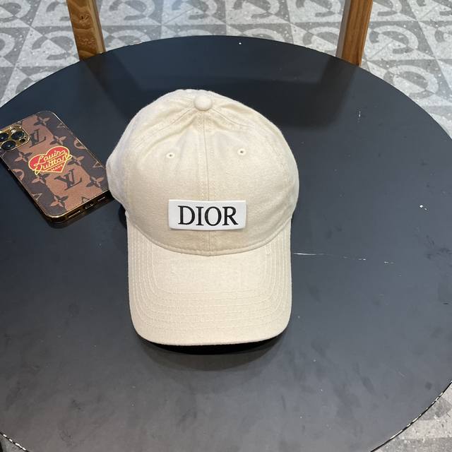 Dior迪奥鸭舌帽，男女款棒球帽，头围57Cm - 点击图像关闭