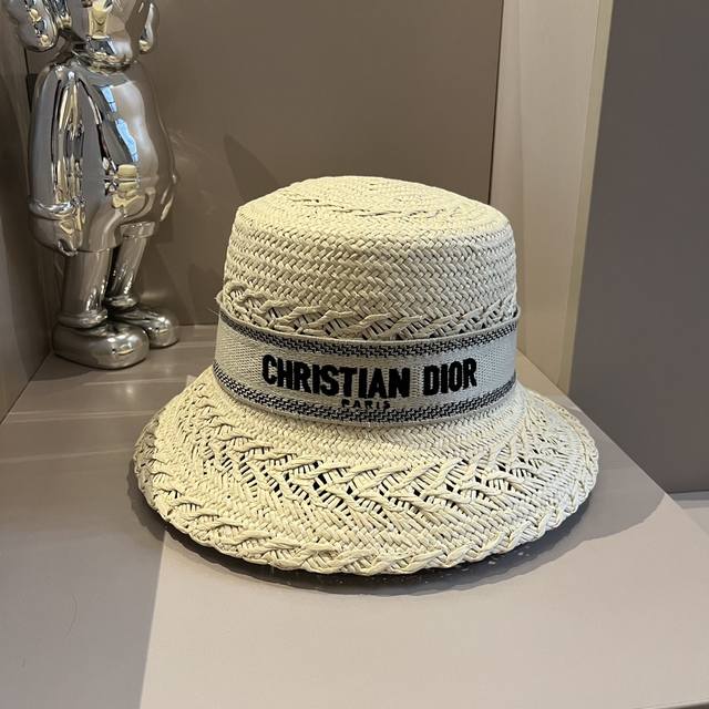 Dior迪奥新款草帽，进口材料定制，头围57Cm