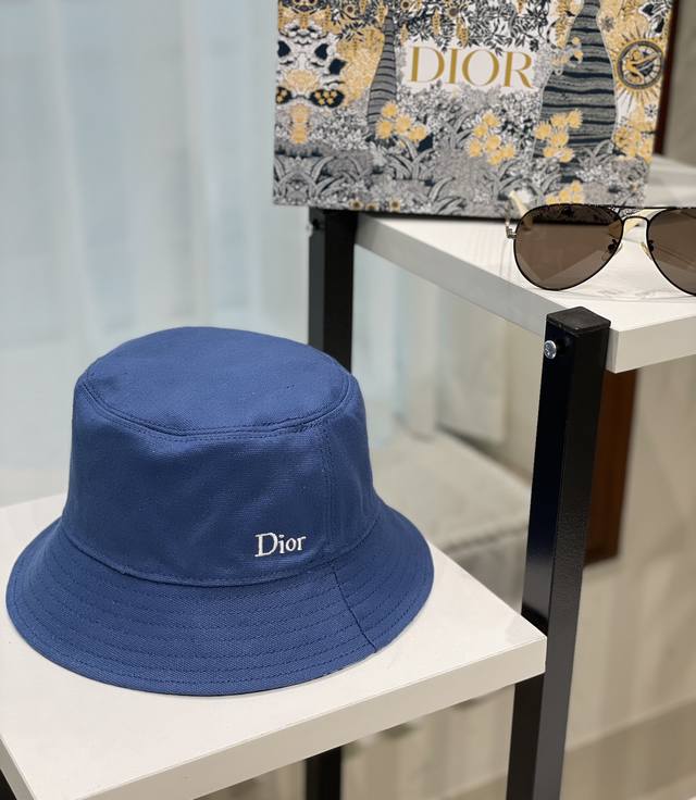特 Dior迪奥 2024春夏专柜新款双面戴老花渔夫帽，潮流达人必备男女款