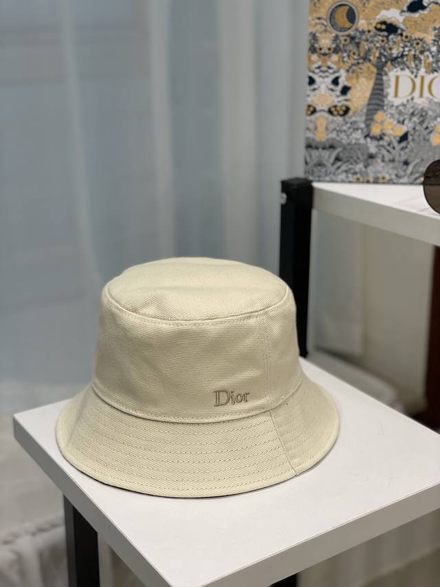 特 Dior迪奥 2024春夏专柜新款双面戴老花渔夫帽，潮流达人必备男女款