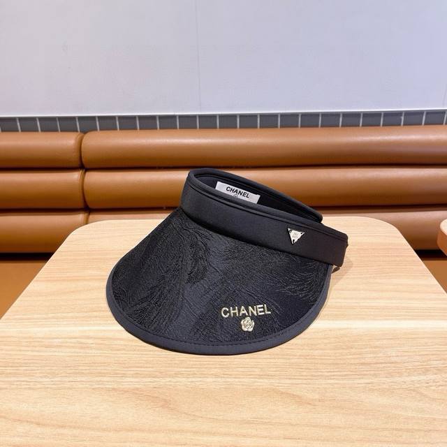 Chanel香奈儿 2024夏季新款小香遮阳帽空顶帽，大牌出货，超方便！好搭！出街必备 - 点击图像关闭