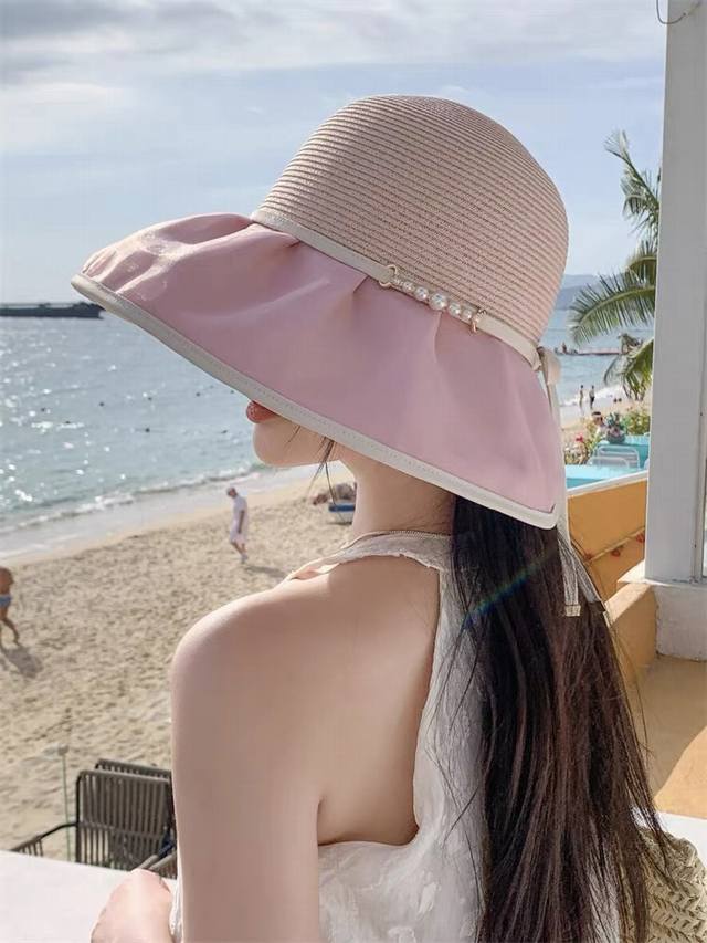 Chanel香奈儿 2024新款遮阳渔夫帽～简约大气遮阳效果一绝 - 点击图像关闭
