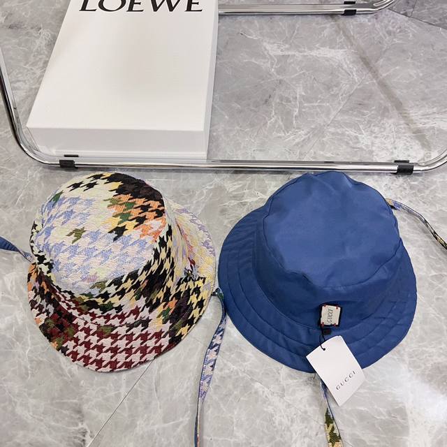 特价 配防尘袋 Loewe罗意威 2024新款刺绣渔夫帽～简约大气 专柜同步～男女款 - 点击图像关闭