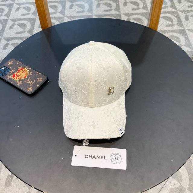 Chanel香奈儿 2024春夏新款新中式小香风棒球帽，流行款 - 点击图像关闭