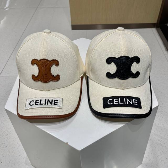 Celine赛琳 新款原单棒球帽， 精致优雅，很酷很时尚，专柜断货热门，质量超赞 - 点击图像关闭