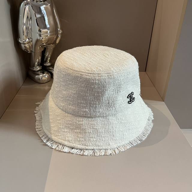 Chanel香奈儿新款礼帽，渔夫帽，头围57Cm