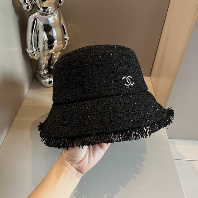 Chanel香奈儿新款礼帽，渔夫帽，头围57Cm