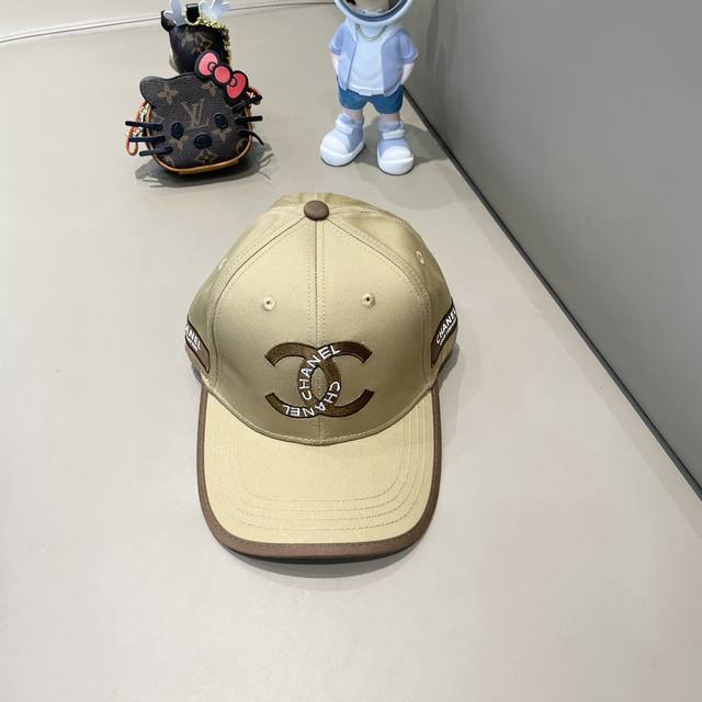 香奈儿chanel 2024新品棒球帽，Logo小香经典简约，时尚休闲设计 跑量新品