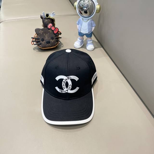 香奈儿chanel 2024新品棒球帽，Logo小香经典简约，时尚休闲设计 跑量新品 - 点击图像关闭