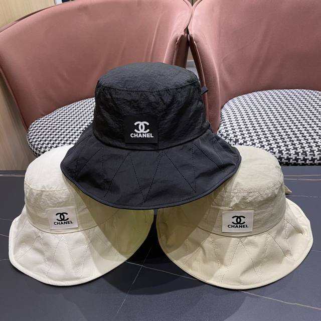 香奈儿chanel-2024新款渔夫帽，经典小香风，