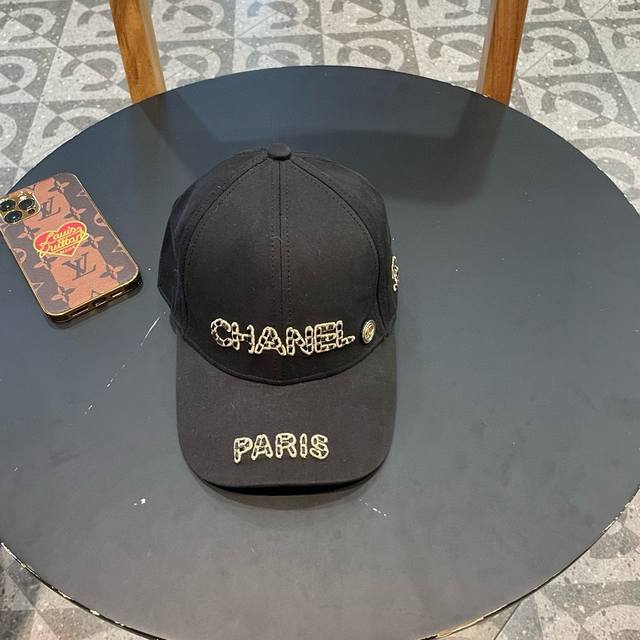 Chanel香奈儿2024春夏款牛仔棒球帽，出街必备超好搭配