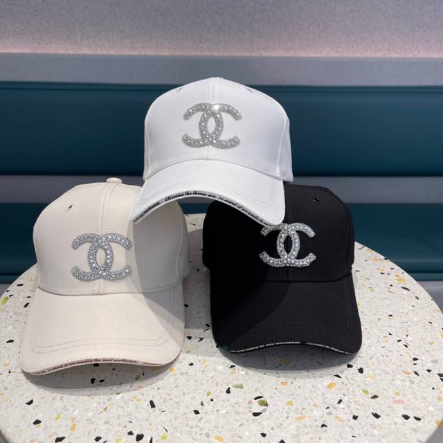 Chanel香奈儿 2021新款简约风，新品系列棒球帽，爆款，大牌同步，超好搭配，出货！