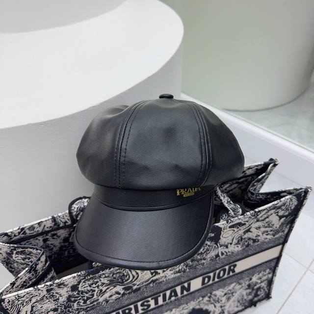 跑量 Prada新款八角帽 高品质 经典版必入
